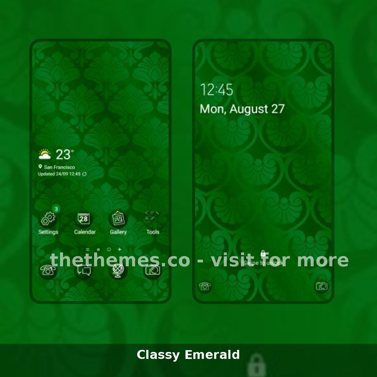 Classy Emerald