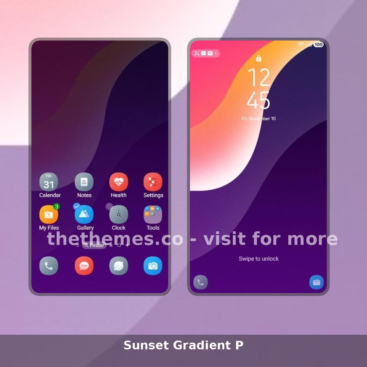 Sunset Gradient P