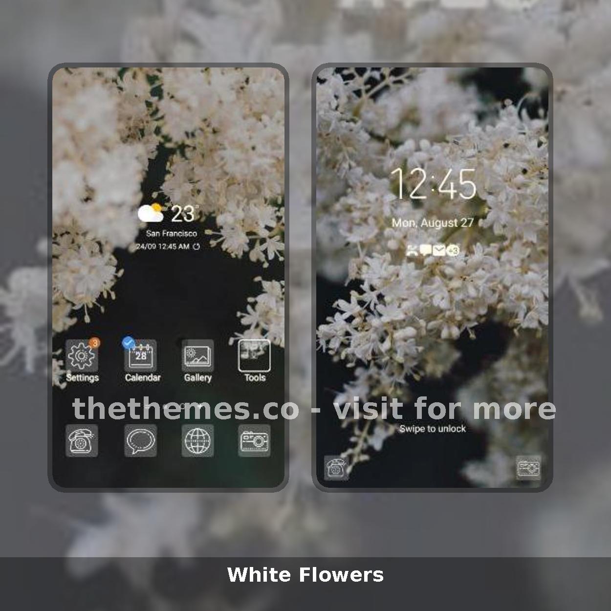 White Flowers