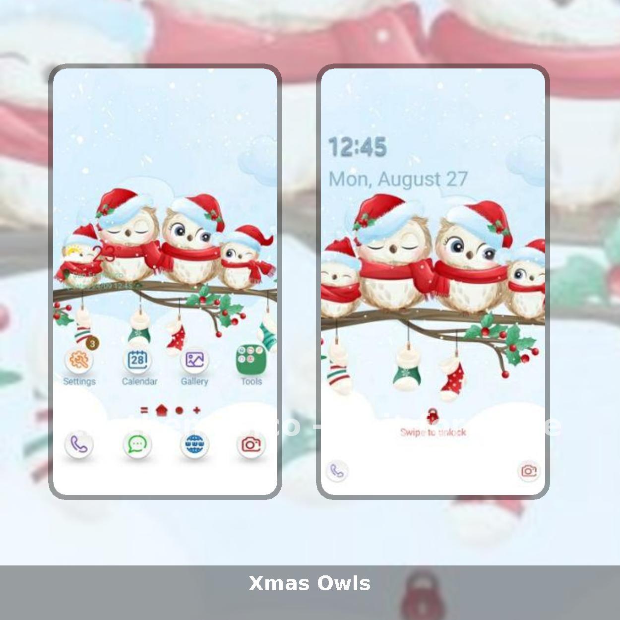 Xmas Owls