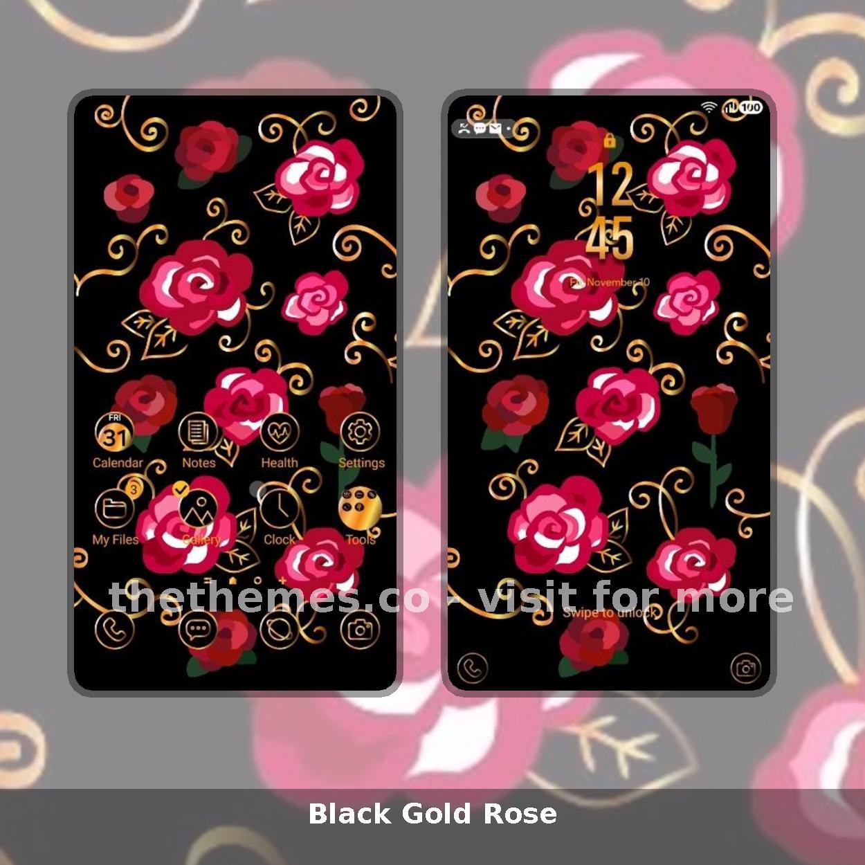 Black Gold Rose