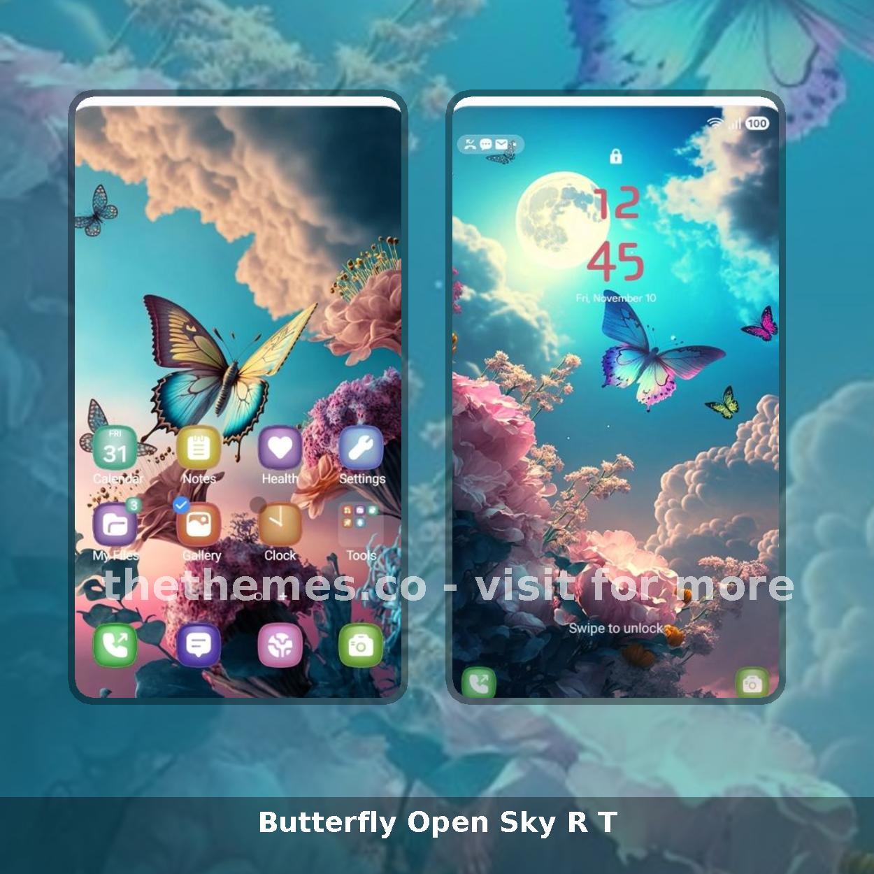 Butterfly Open Sky R T