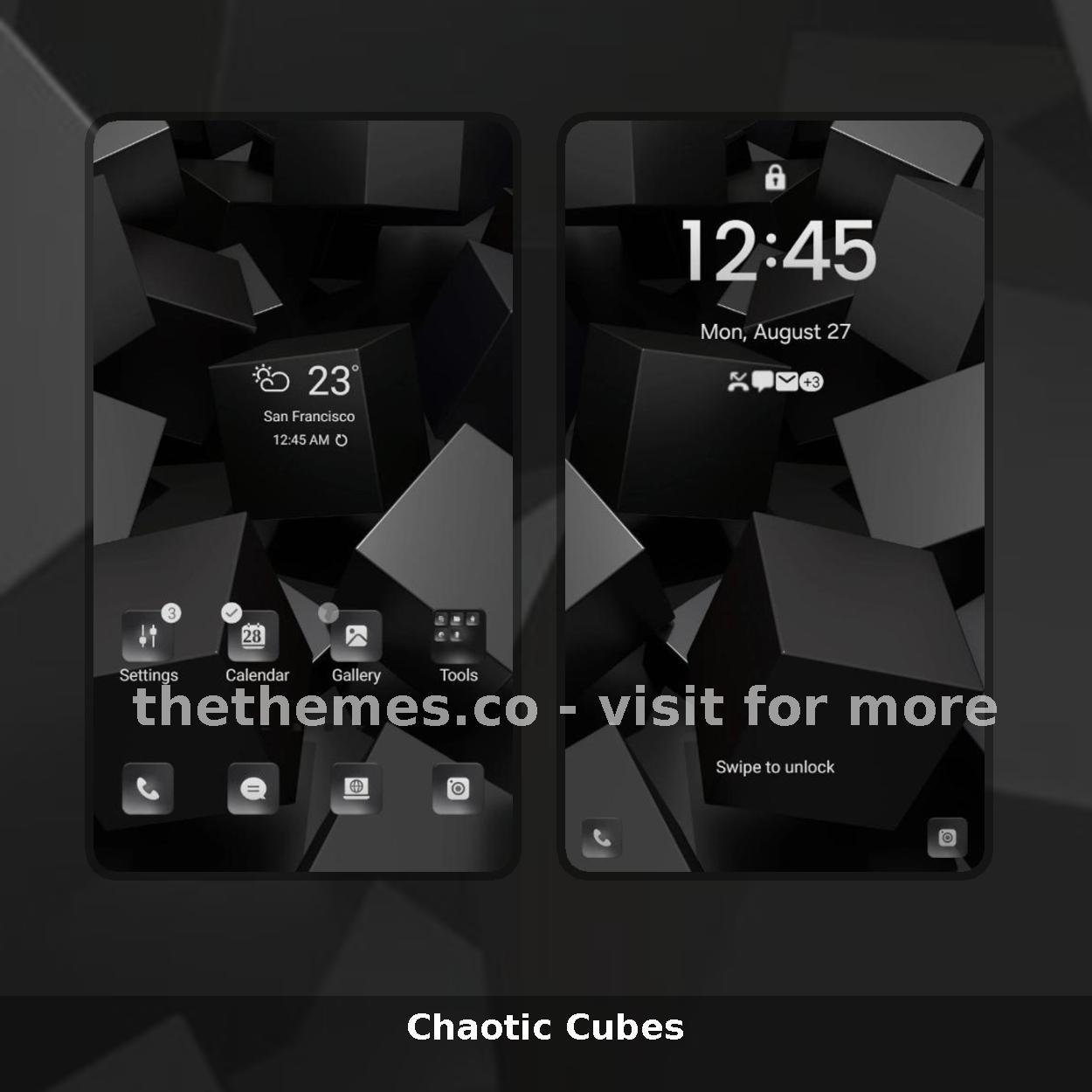 Chaotic Cubes