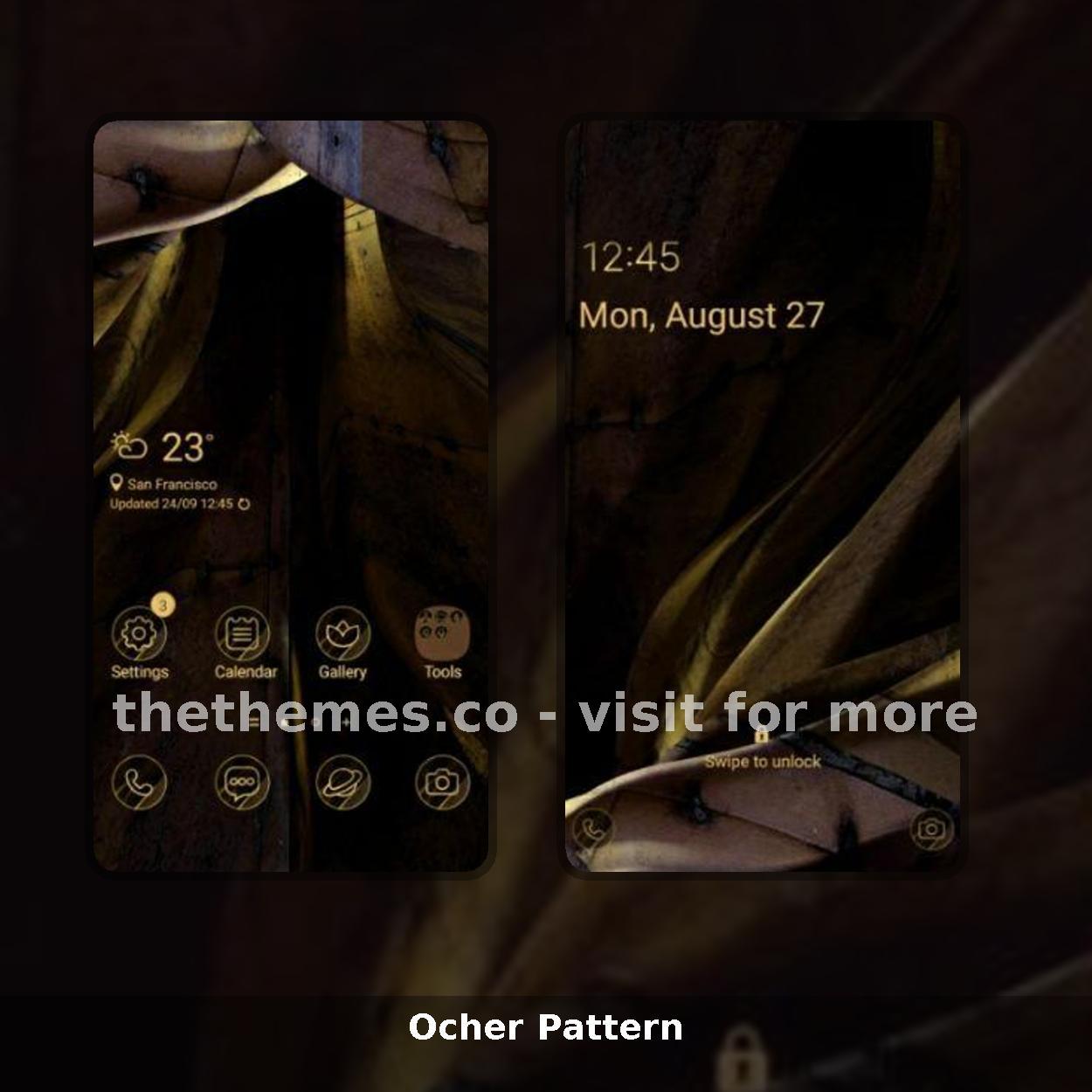 Ocher Pattern