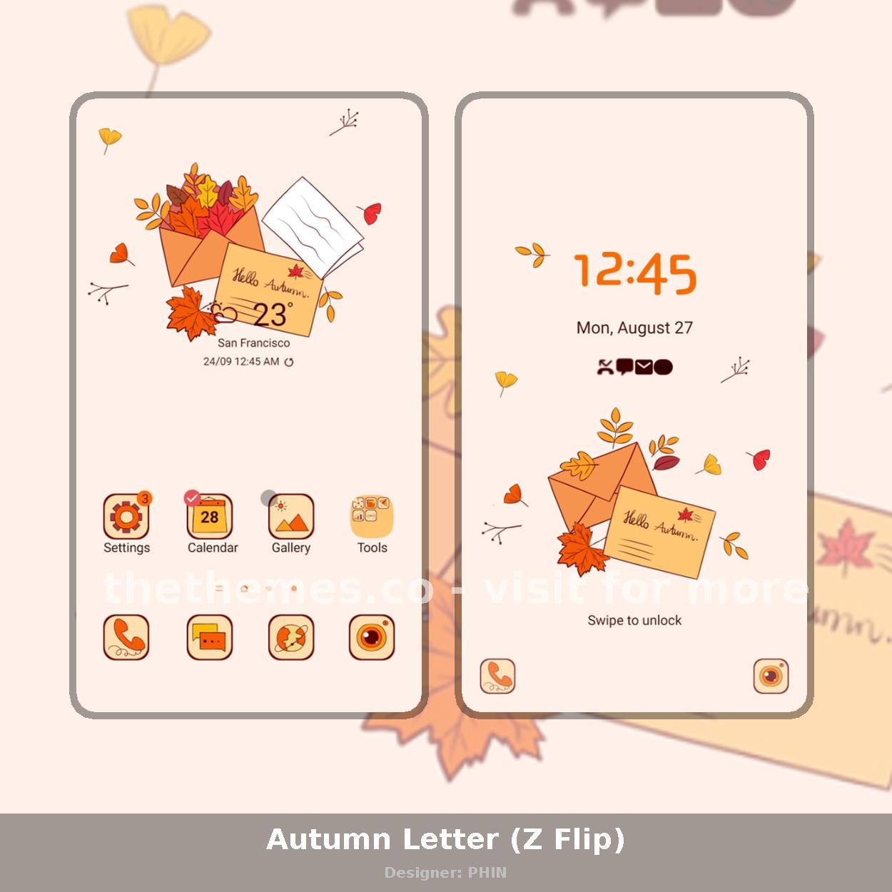 Autumn Letter (Z Flip)