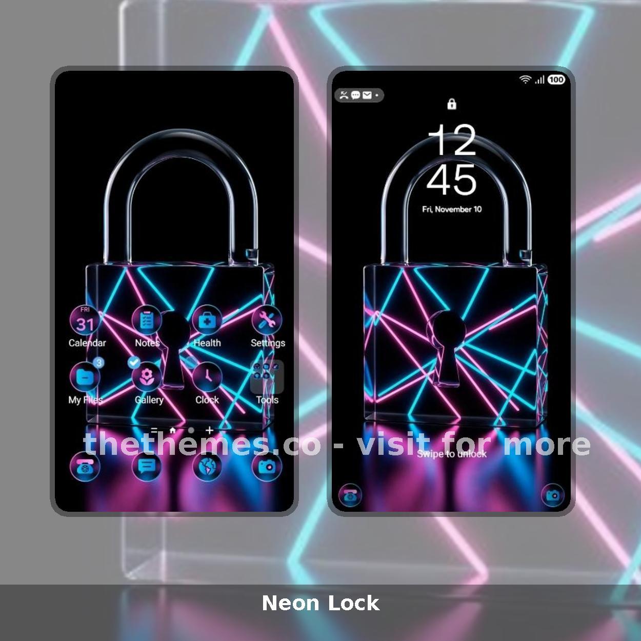Neon Lock