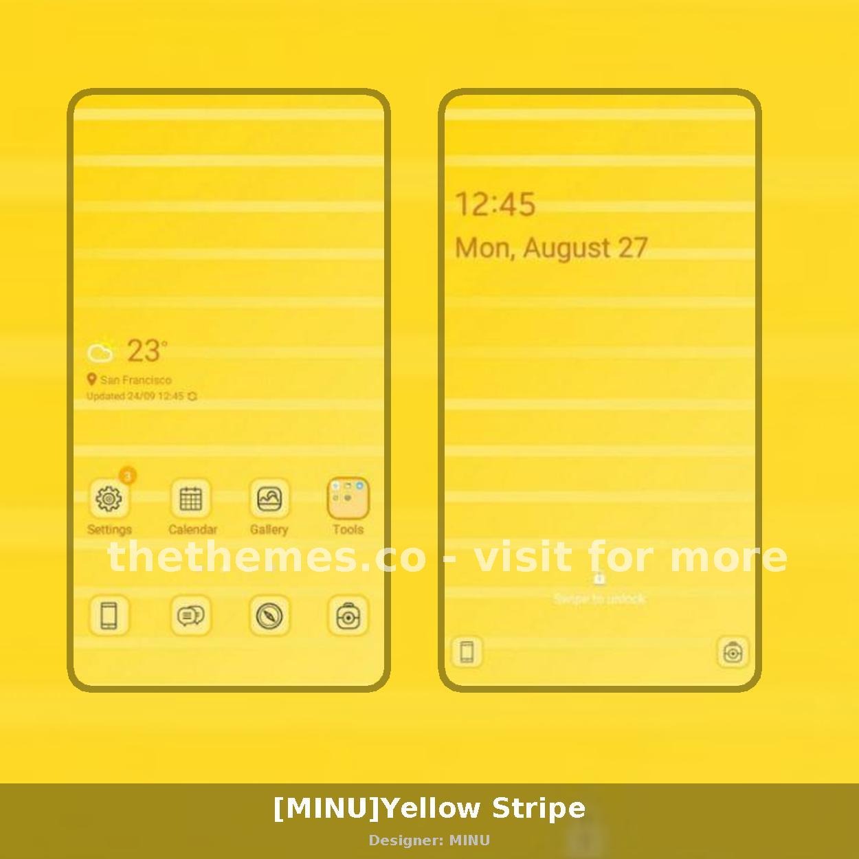 [MINU]Yellow Stripe