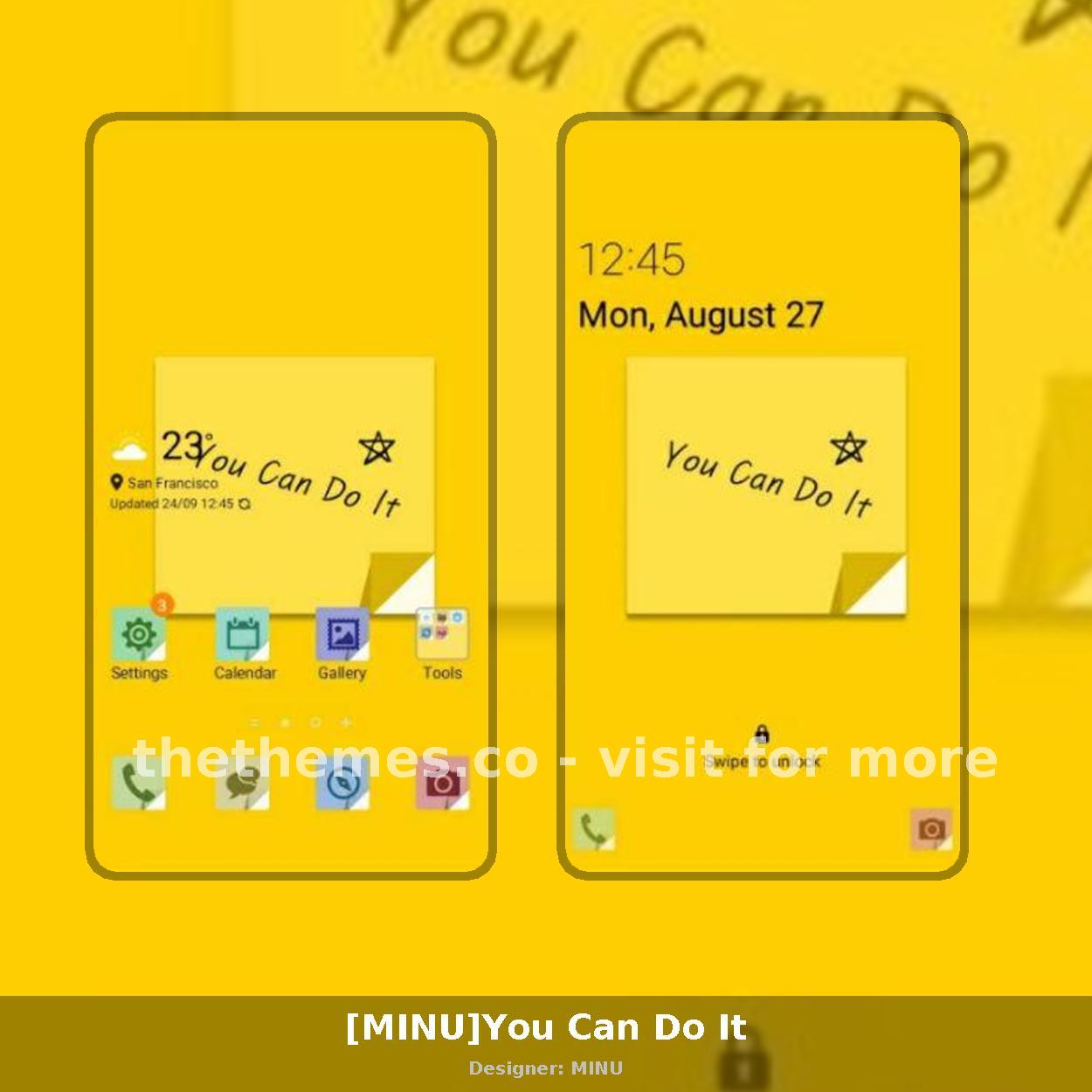 [MINU]You Can Do It