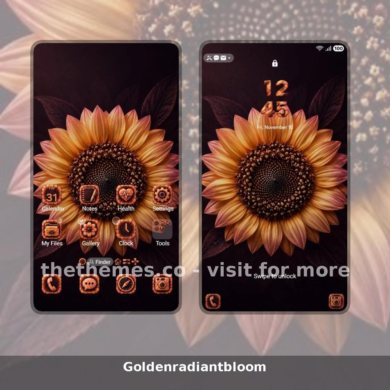 Goldenradiantbloom