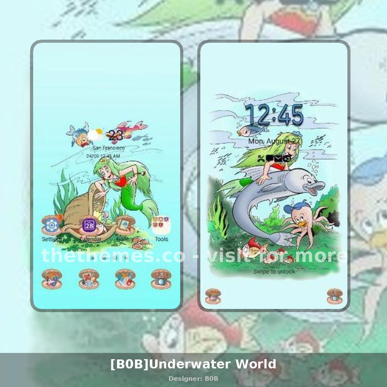 [B0B]Underwater World