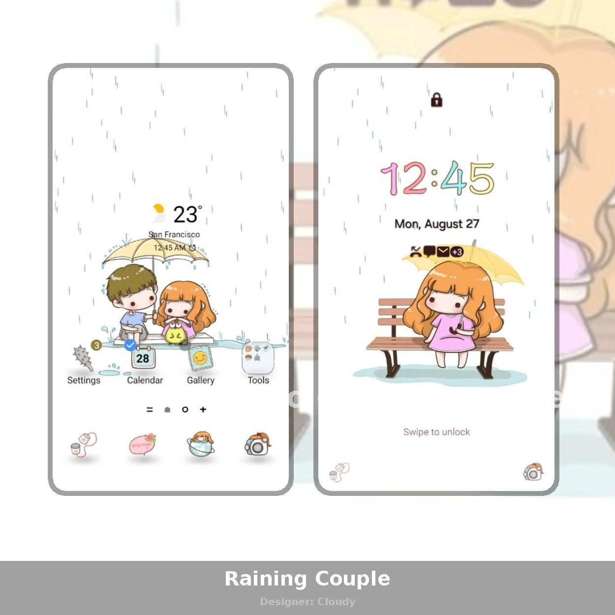 Raining Couple