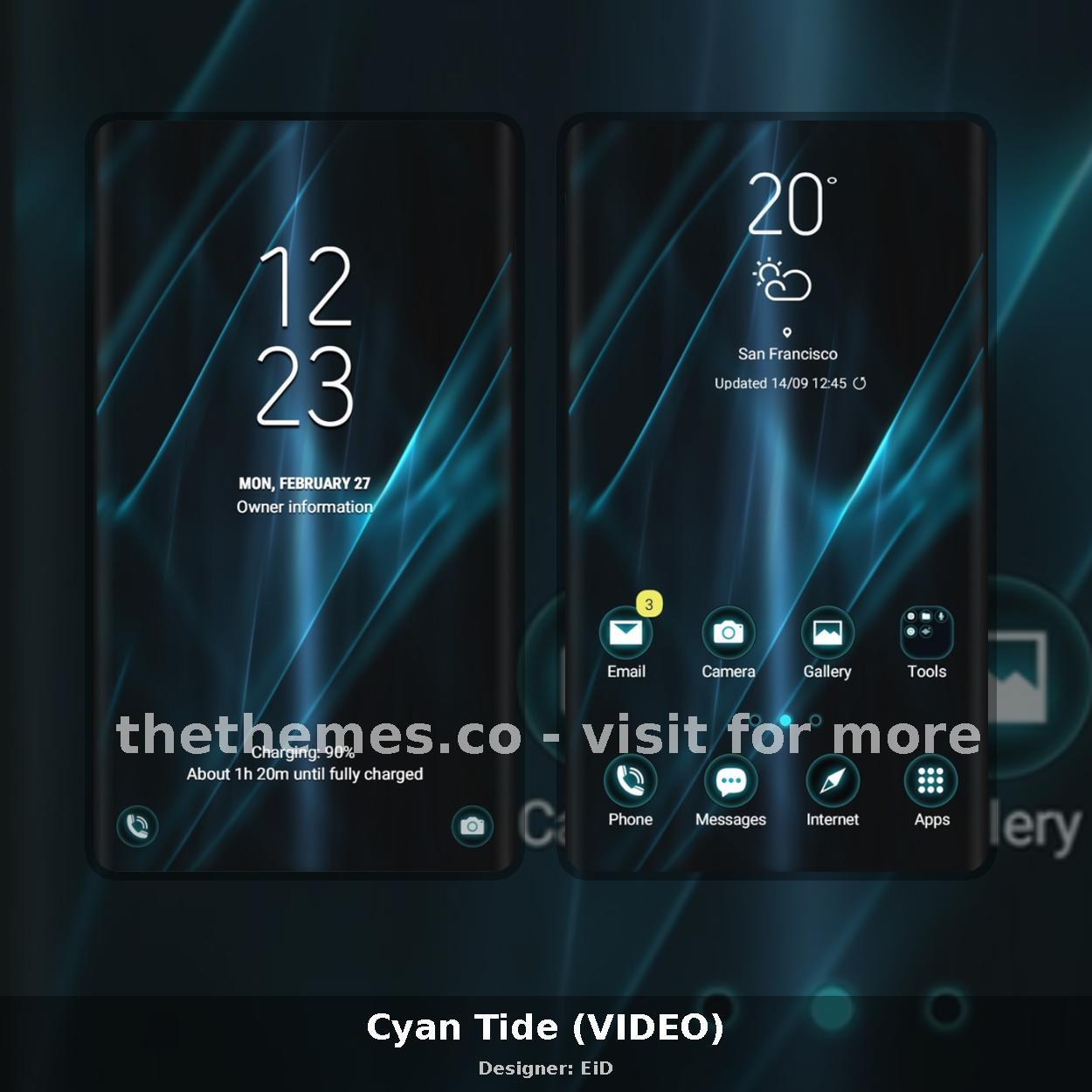 Cyan Tide (VIDEO)