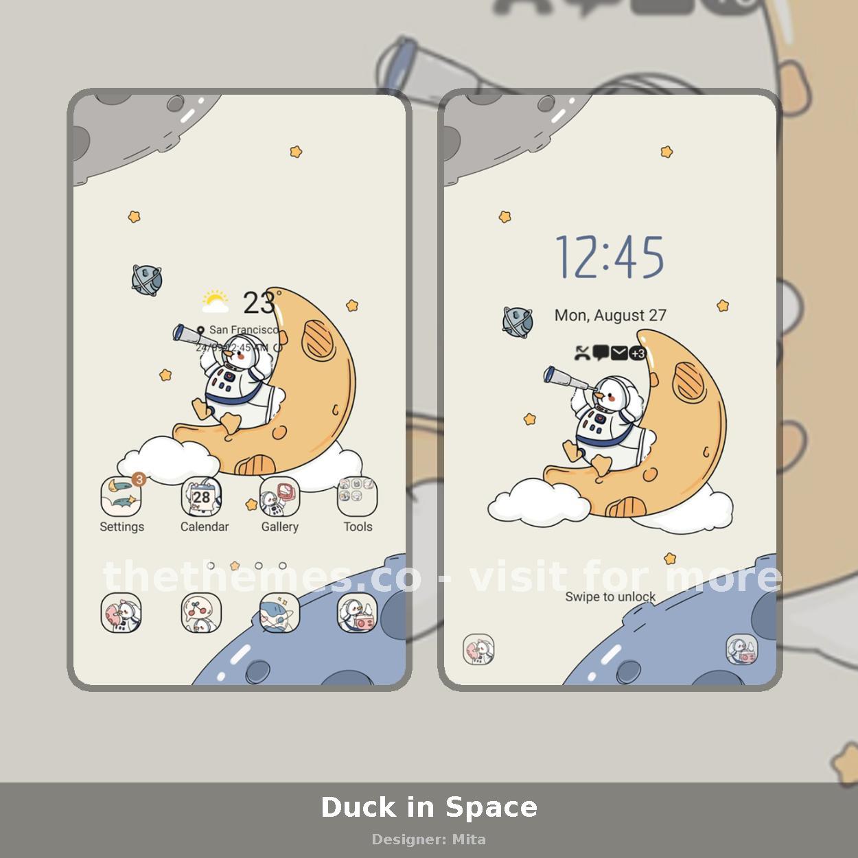 Duck in Space