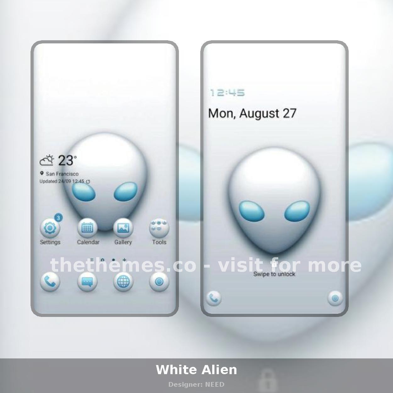 White Alien