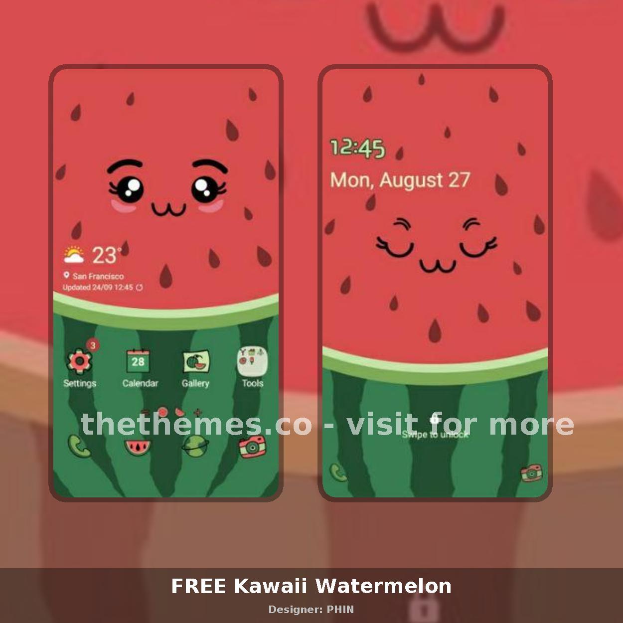 FREE Kawaii Watermelon
