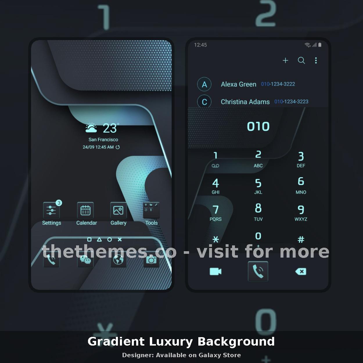 Gradient Luxury Background