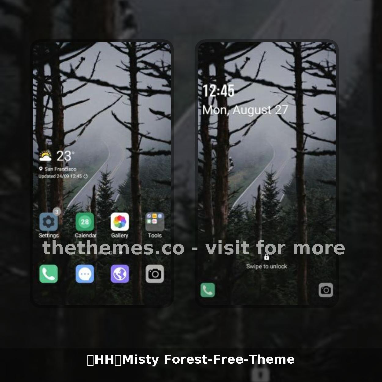 【HH】Misty Forest-Free-Theme