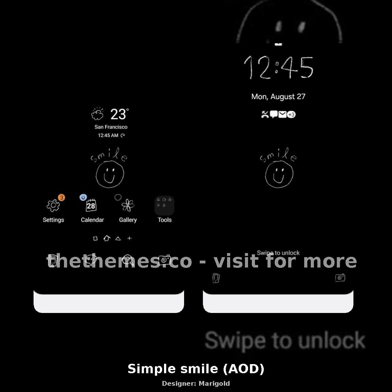 Simple smile (AOD)