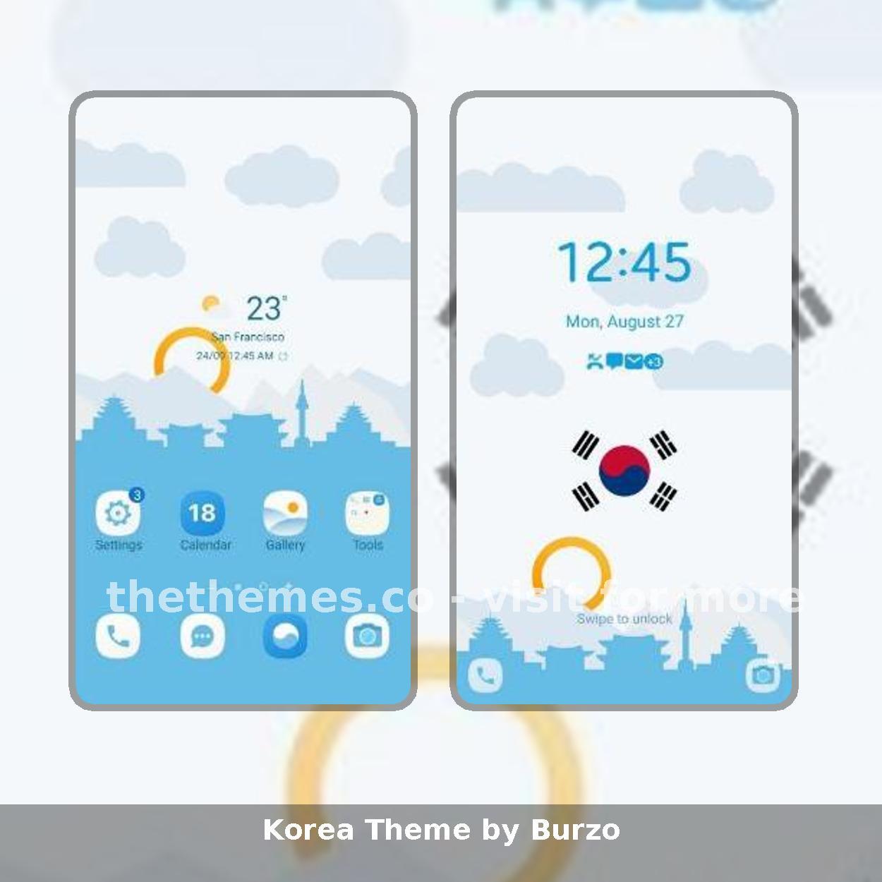 Korea Theme by Burzo