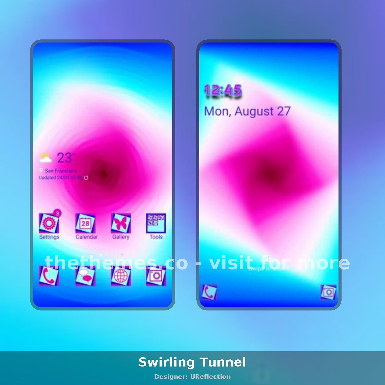 Swirling Tunnel