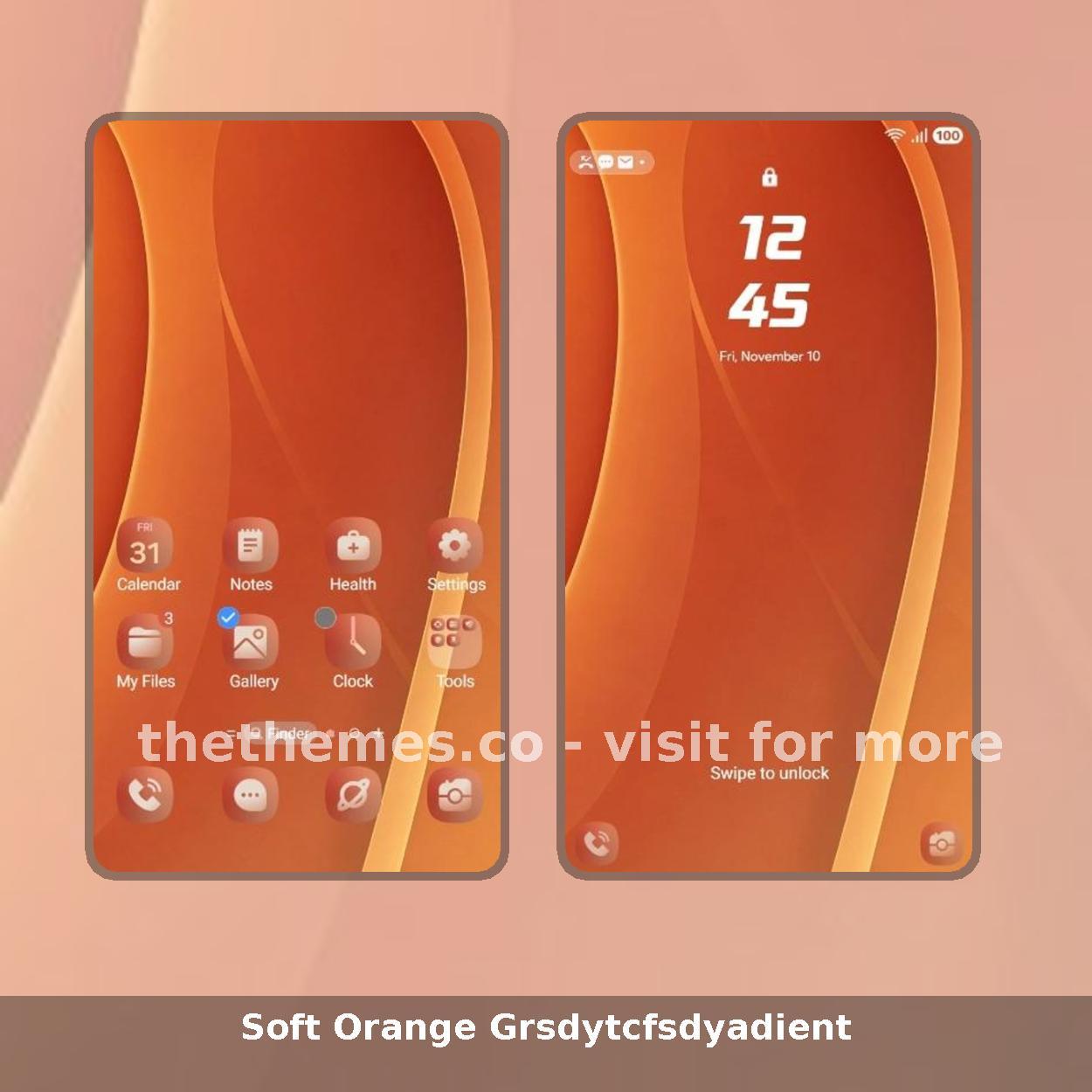 Soft Orange Grsdytcfsdyadient