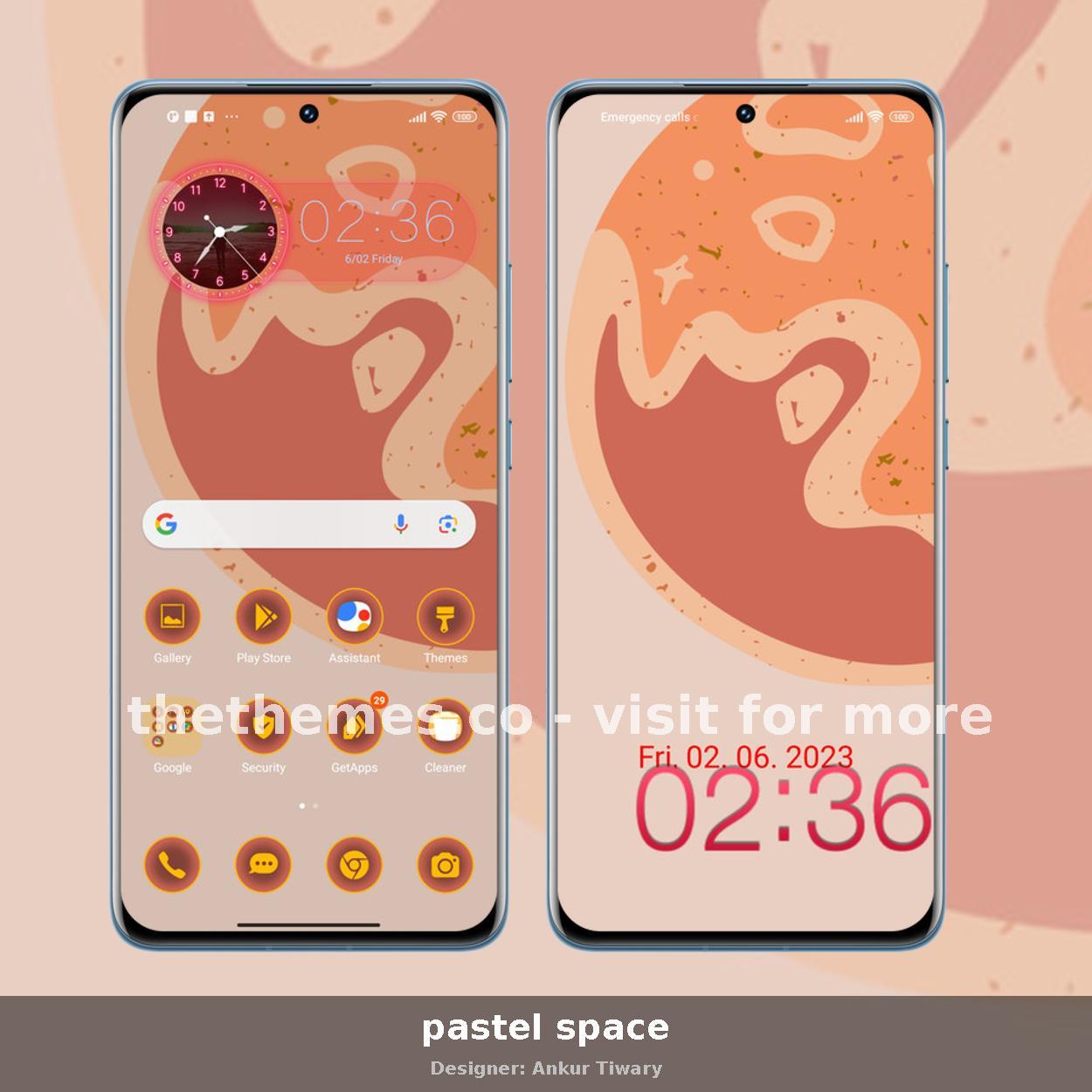 pastel space