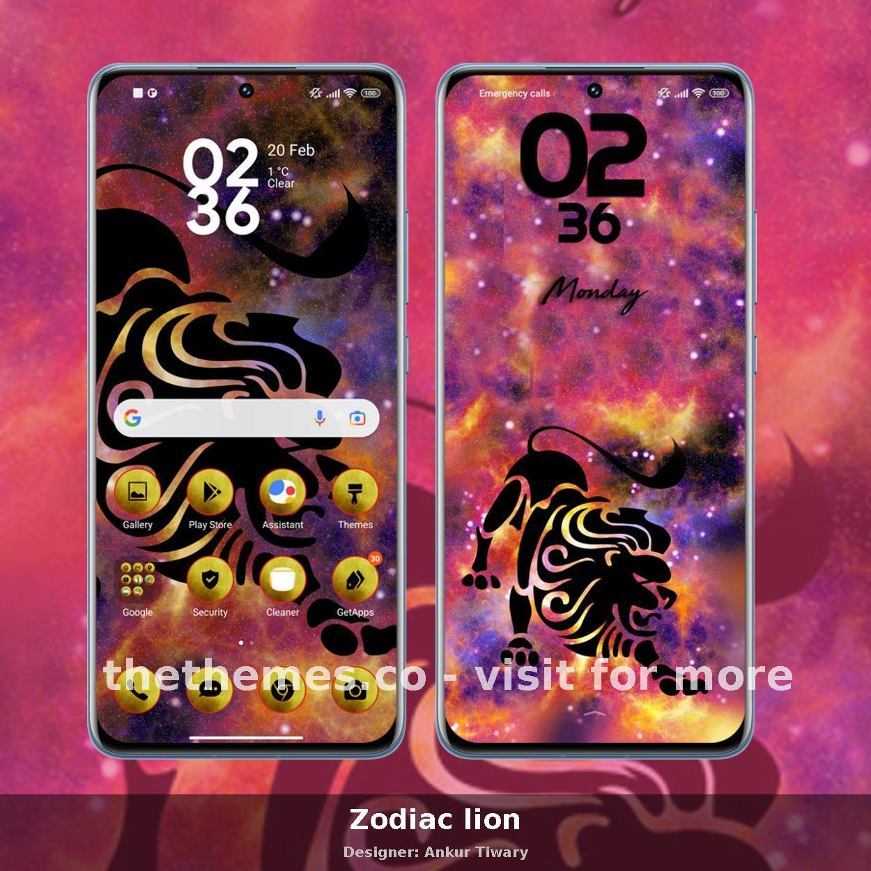 Zodiac lion