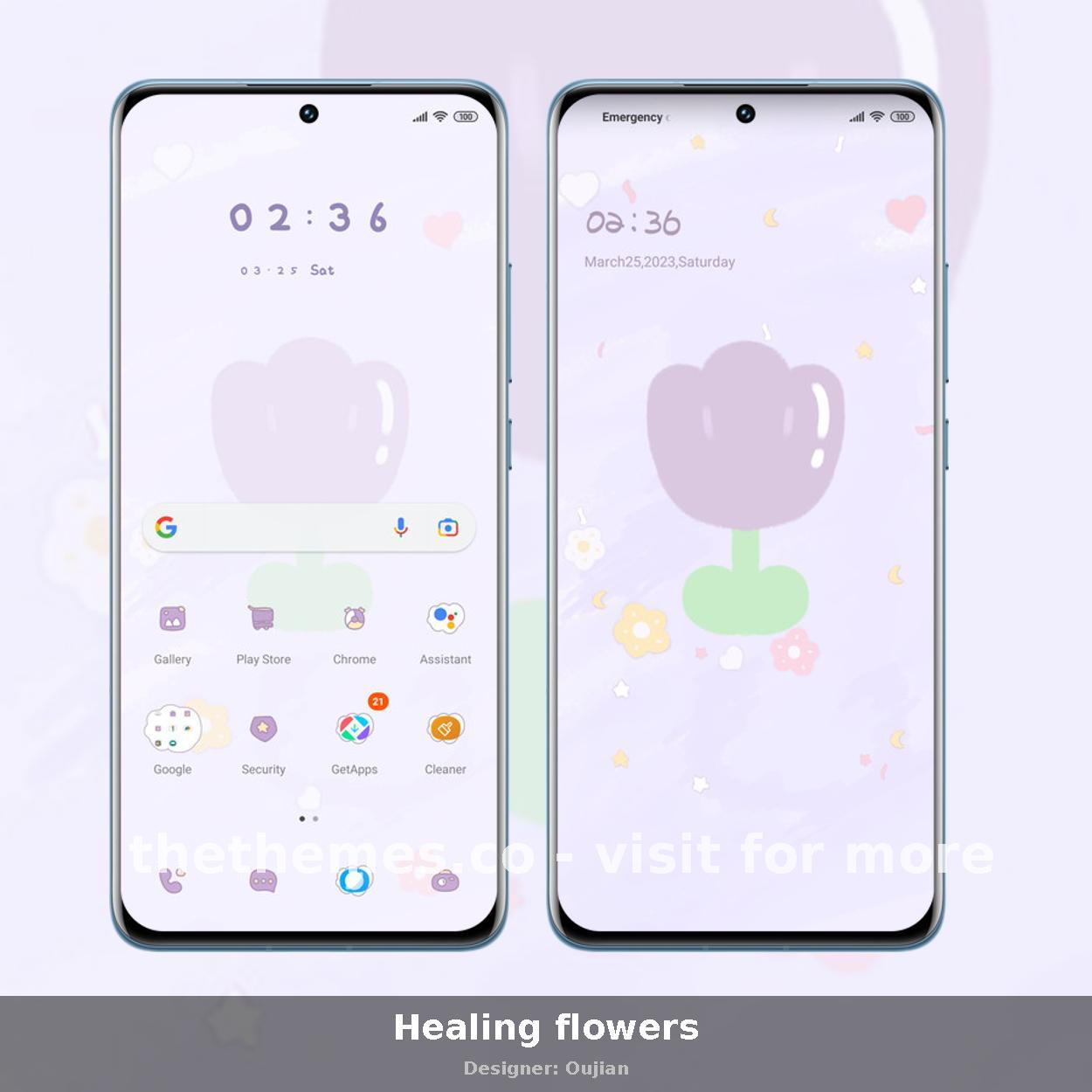 Healing flowers