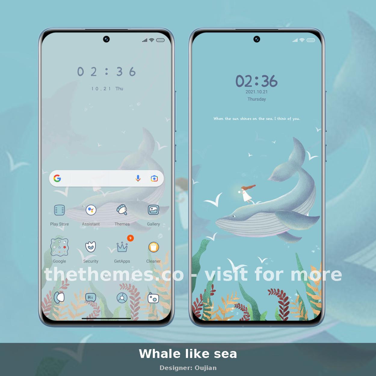 Whale like sea