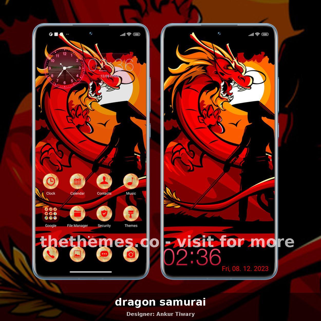 dragon samurai