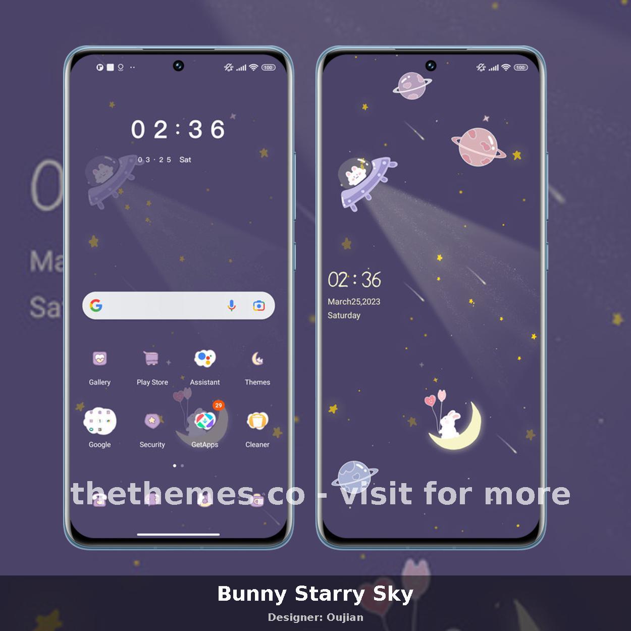 Bunny Starry Sky