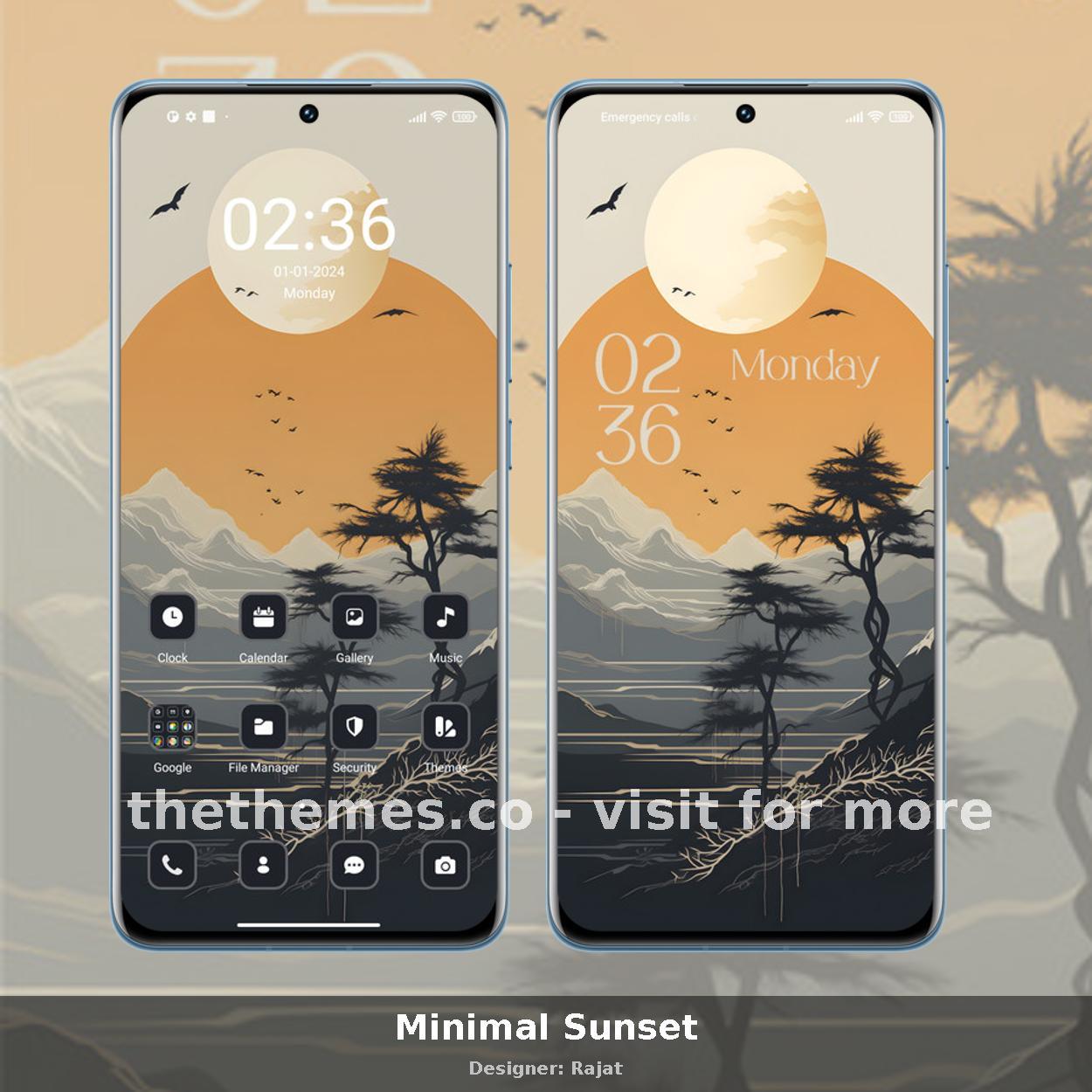 Minimal Sunset
