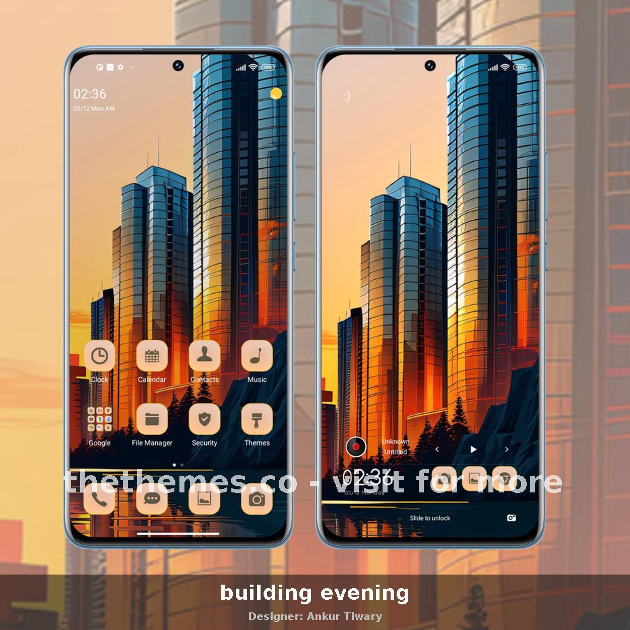 building evening
