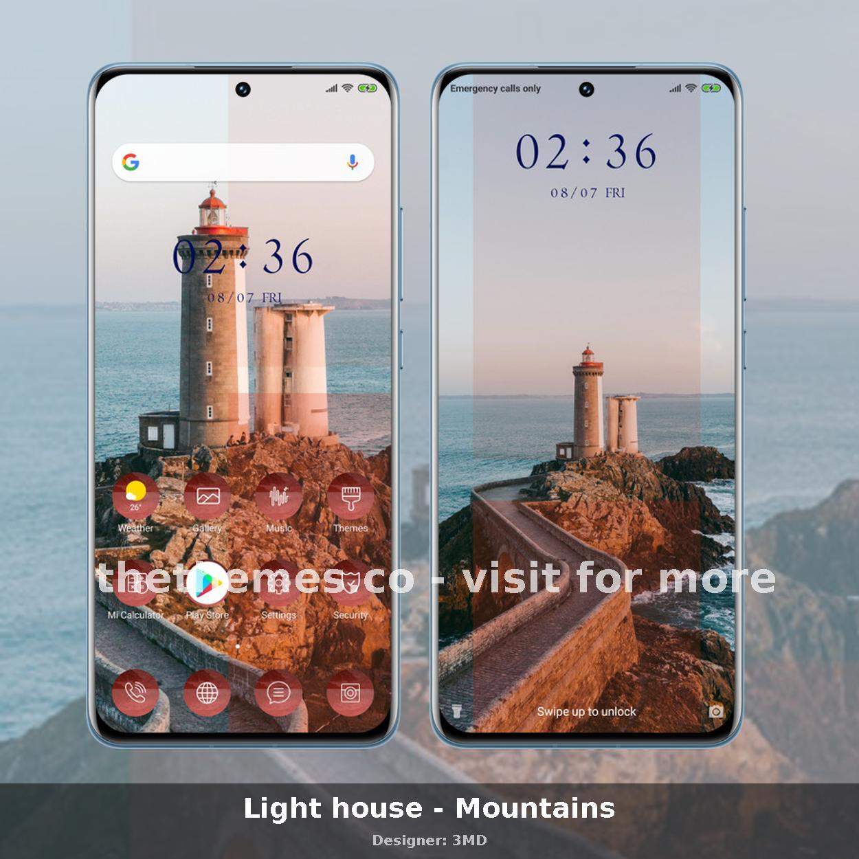 Light house - Mountains