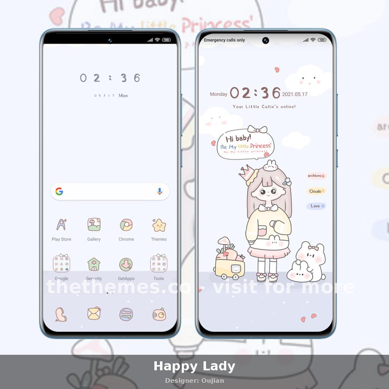 Happy Lady