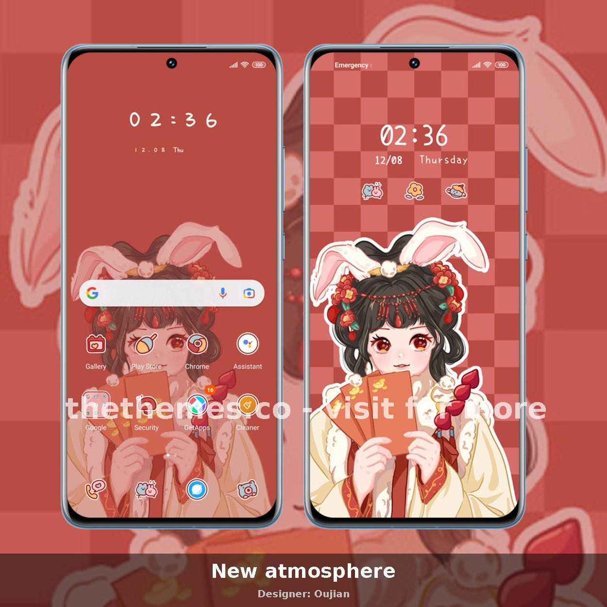 New atmosphere