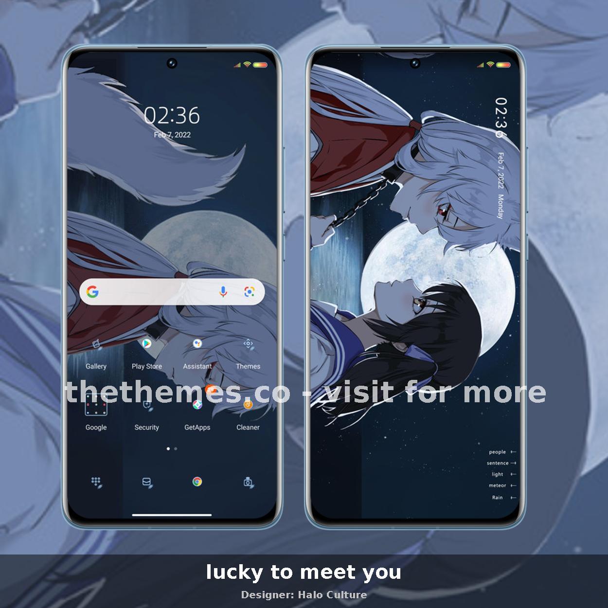lucky to meet you