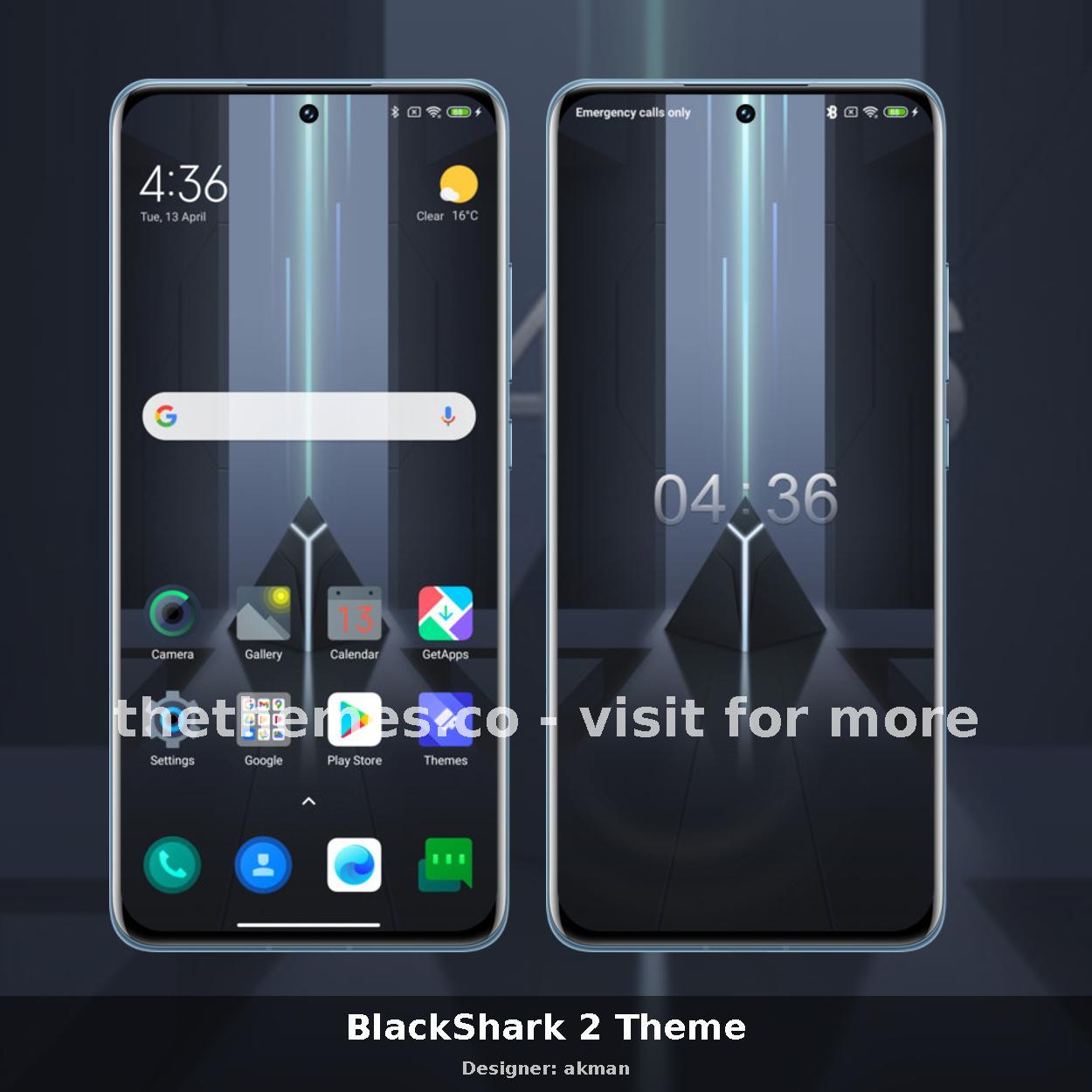 BlackShark 2 Theme