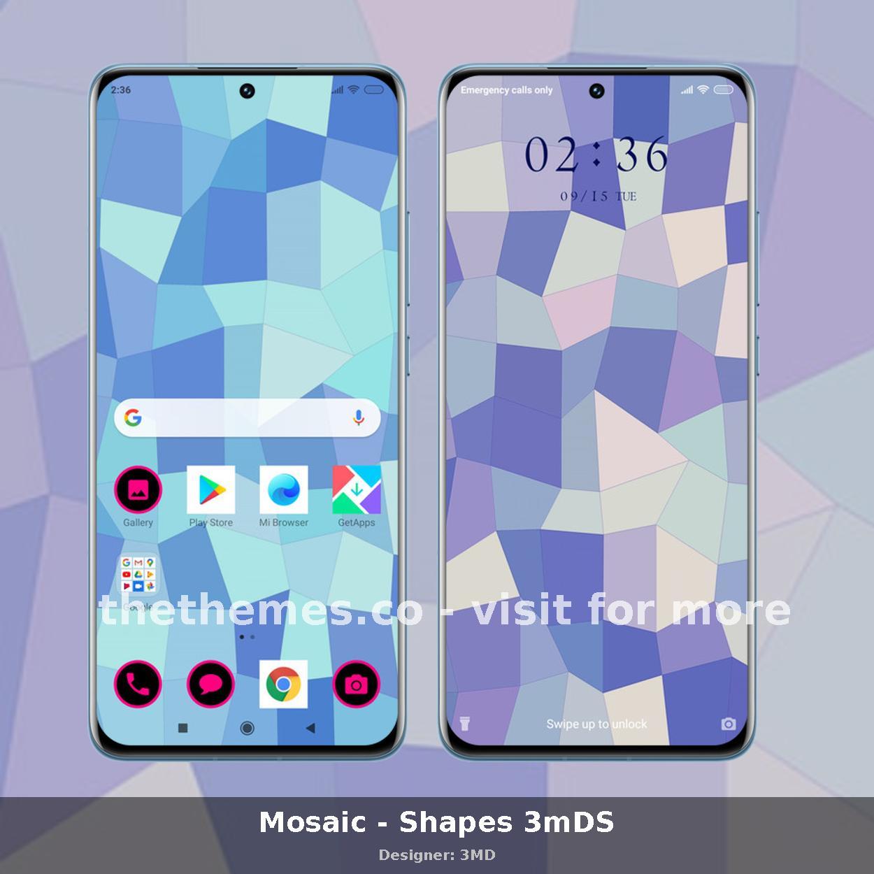 Mosaic - Shapes 3mDS