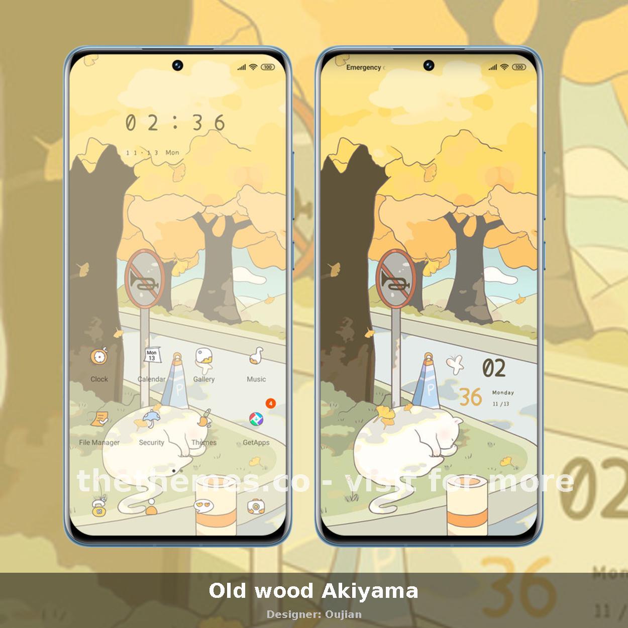Old wood Akiyama