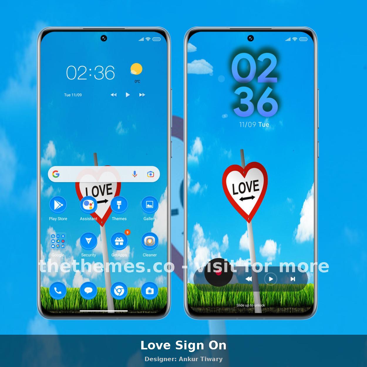 Love Sign On