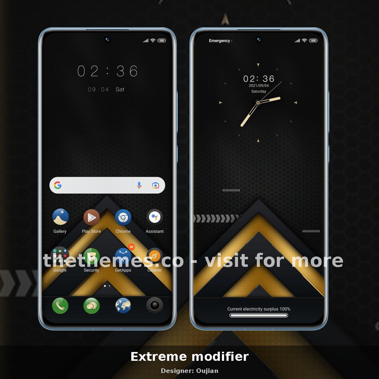 Extreme modifier