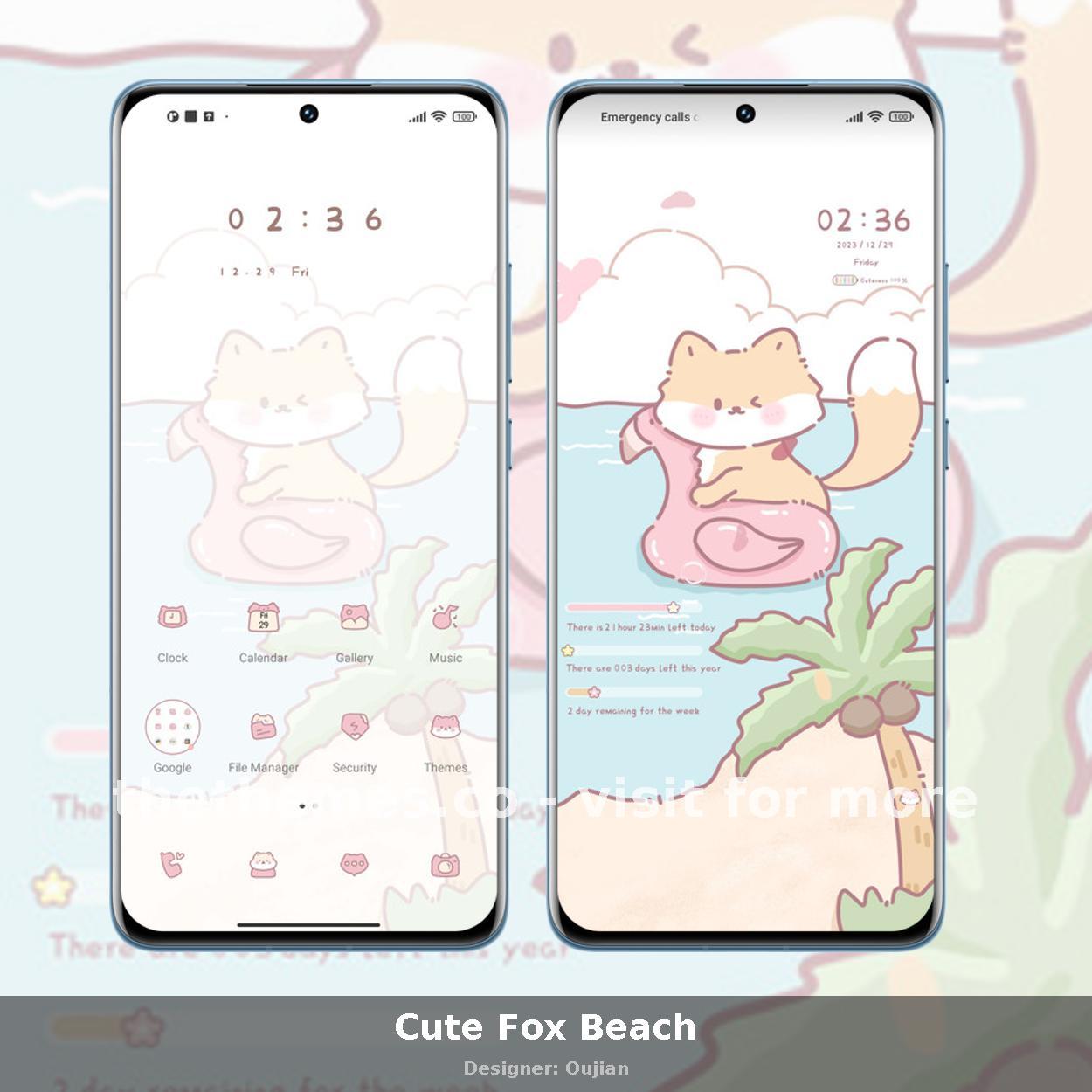 Cute Fox Beach