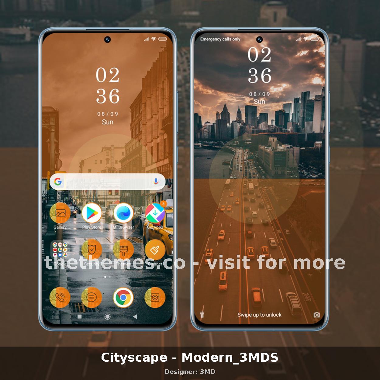 Cityscape - Modern_3MDS