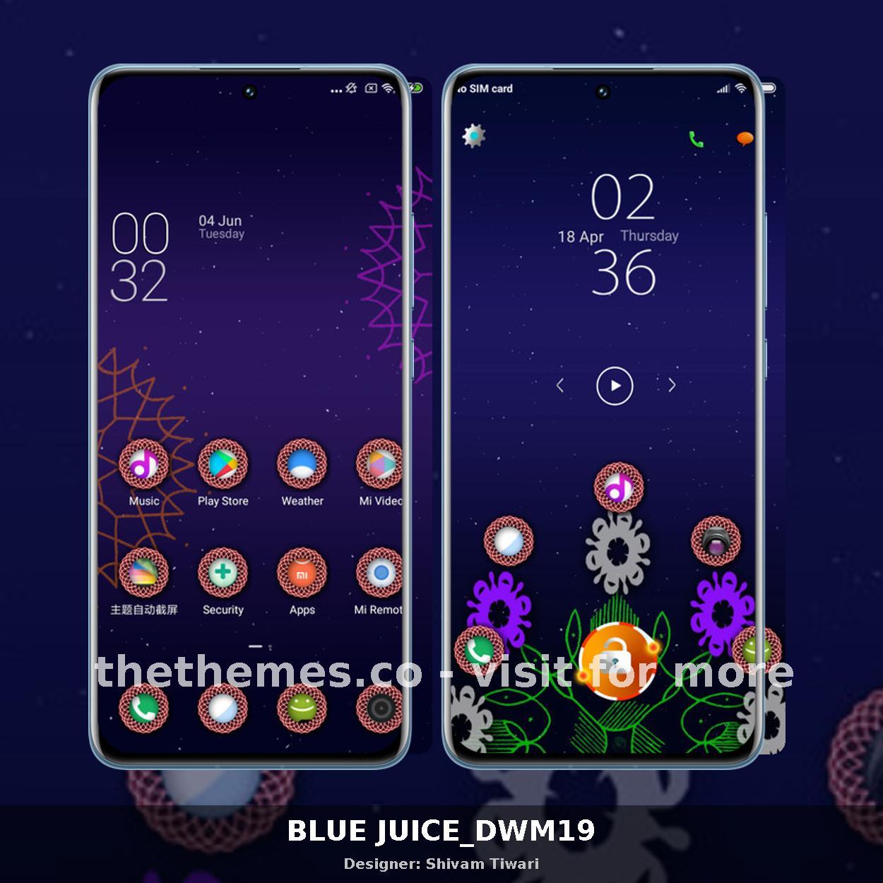 BLUE JUICE_DWM19