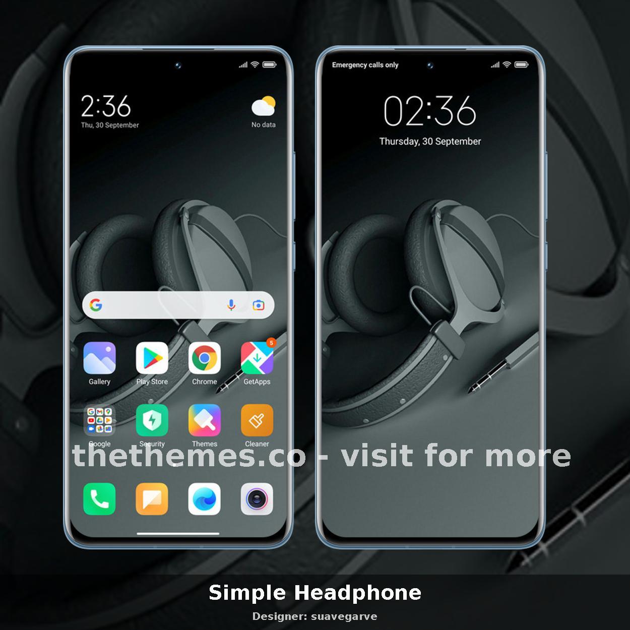 Simple Headphone