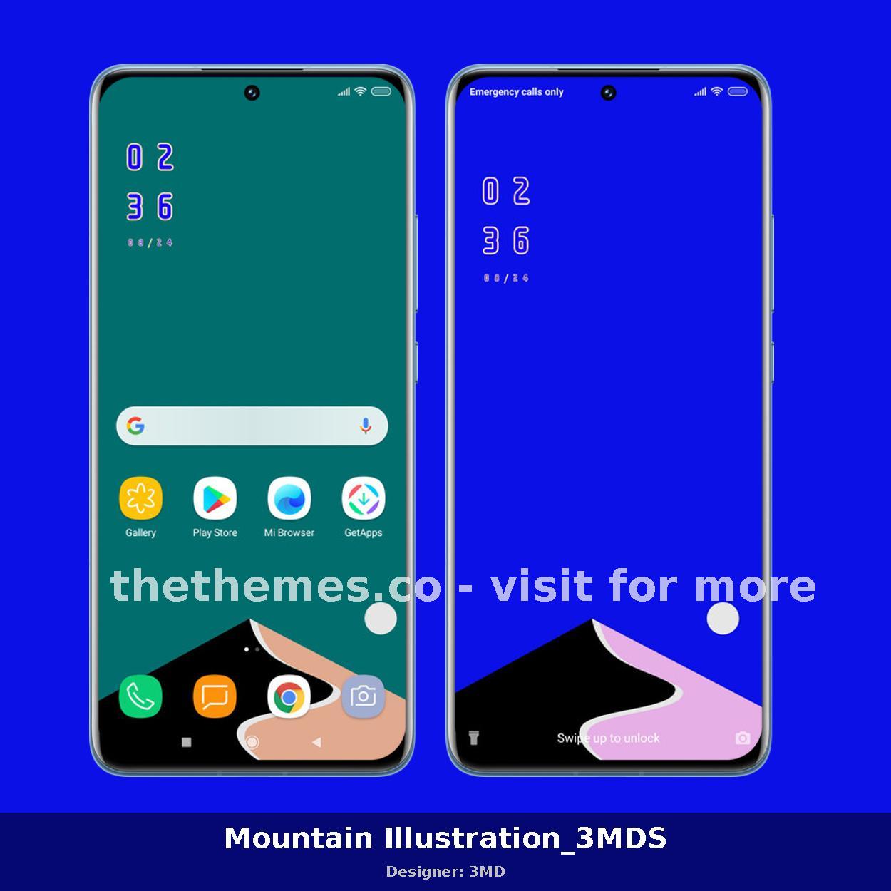 Mountain Illustration_3MDS