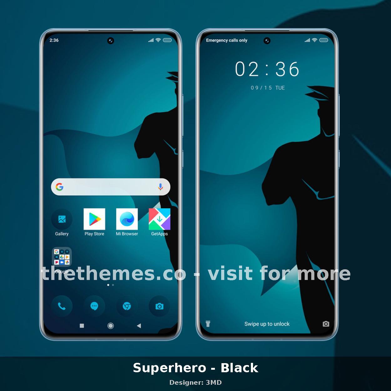Superhero - Black