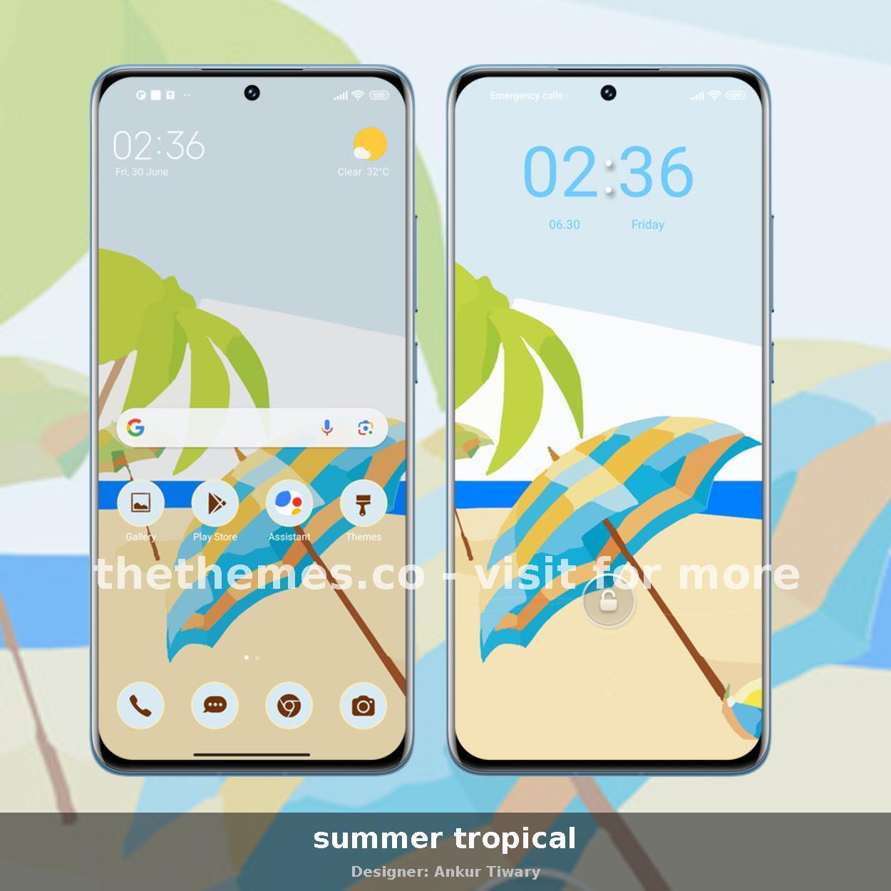 summer tropical