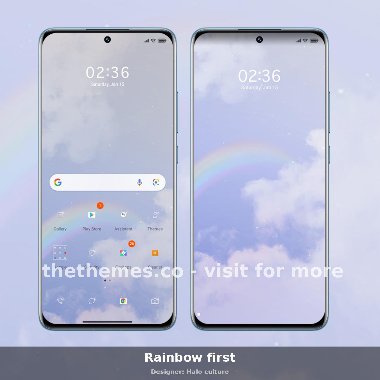 Rainbow first